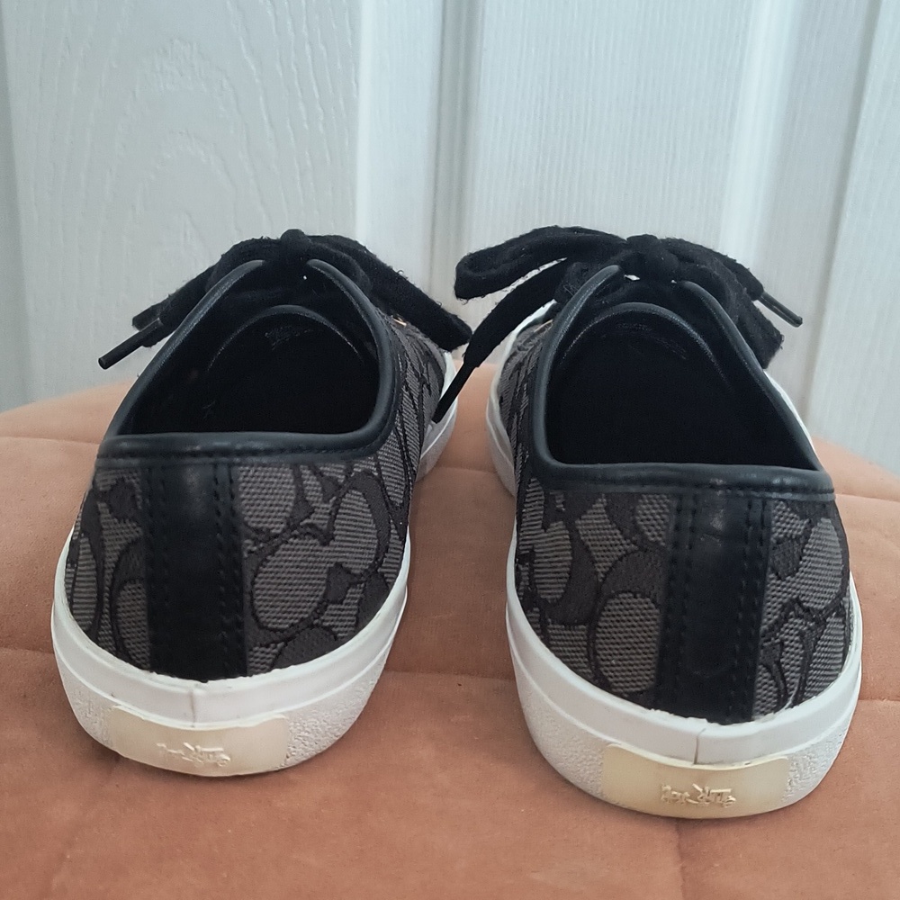 COACH Empire Low Top Logo Sneakers Size 7.5 - Picture 6 of 8